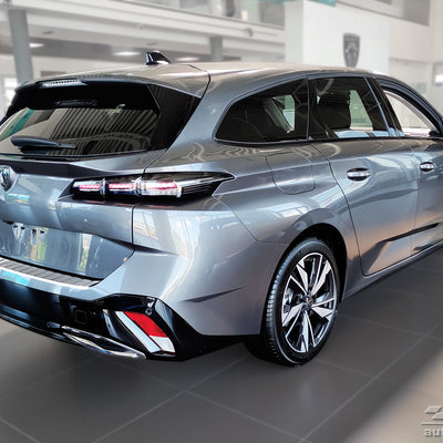 Ladekantenschutz für Peugeot 308 SW III Silber Matt