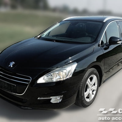 Ladekantenschutz für Peugeot 508 SW Silber Matt