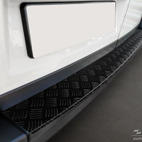 Geriffelter Kantenschutz für  VW Crafter II Schwarz Matt
