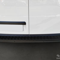 Geriffelter Kantenschutz für  VW Crafter II Schwarz Matt
