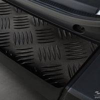 Geriffelter Kantenschutz für  VW Crafter II Schwarz Matt