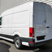 Geriffelter Kantenschutz für  VW Crafter II Schwarz Matt
