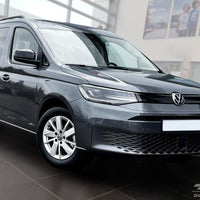 Geriffelter Kantenschutz für  VW Caddy V Schwarz Matt