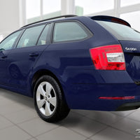 Geriffelter Kantenschutz für Skoda Octavia III Combi Schwarz Matt