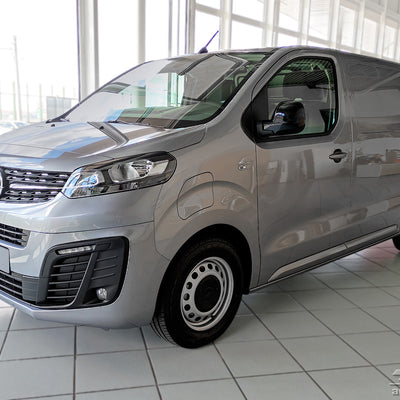 Geriffelter Kantenschutz für Citroen Jumpy / Spacetourer / Opel Vivaro /Zafira / Peugeot Expert / Traveller / Proace Verso Schwarz Matt