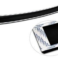 Geriffelter Kantenschutz für Citroen Jumpy / Spacetourer / Opel Vivaro /Zafira / Peugeot Expert / Traveller / Proace Verso Schwarz Matt