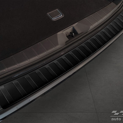 BLACK MATT Ladekantenschutz fürSUBARU OUTBACK VI (BT) 2021-> Schwarz Matt