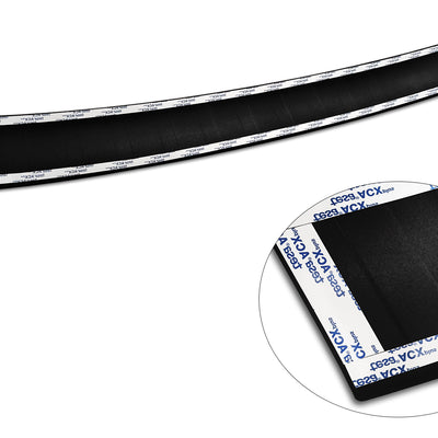 BLACK MATT Ladekantenschutz fürSUBARU OUTBACK VI (BT) 2021-> Schwarz Matt