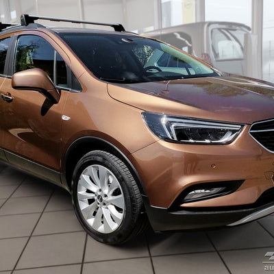 BLACK MATT EDITION  Kantenschutz für Opel Mokka X Schwarz Matt