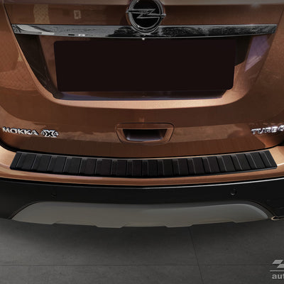 BLACK MATT EDITION  Kantenschutz für Opel Mokka X Schwarz Matt