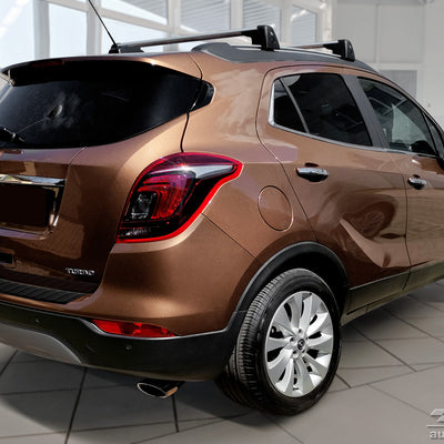 BLACK MATT EDITION  Kantenschutz für Opel Mokka X Schwarz Matt