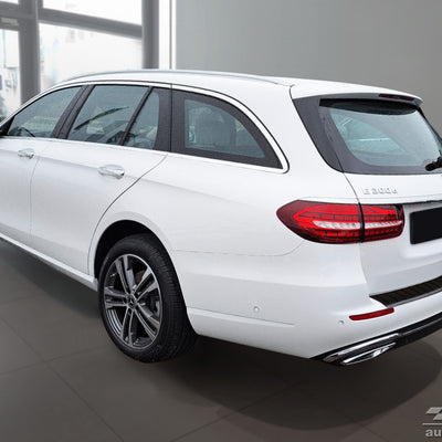 BLACK MATT EDITION  Kantenschutz für Mercedes E W213 T-Modell Schwarz Matt