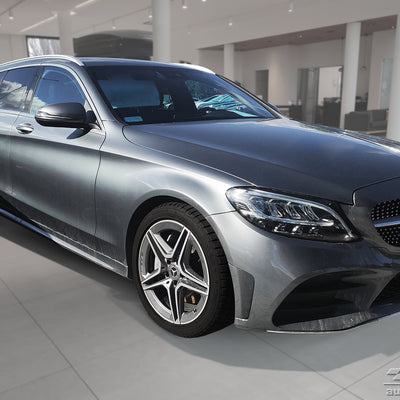 BLACK MATT EDITION  Kantenschutz für Mercedes C-Klasse W205 T-Modell Schwarz Matt