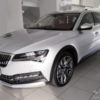 BLACK MATT EDITION  Kantenschutz für  Skoda Superb III Kombi Schwarz Matt