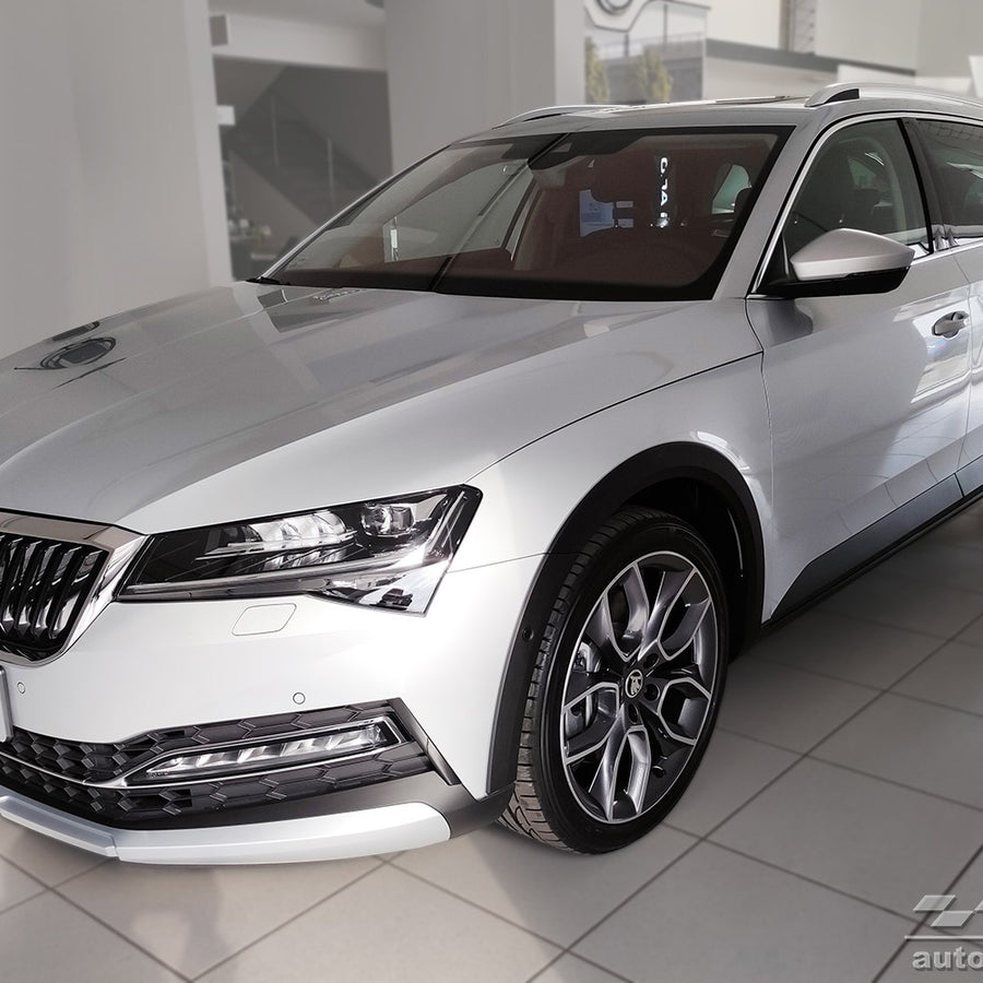 BLACK MATT EDITION  Kantenschutz für  Skoda Superb III Kombi Schwarz Matt