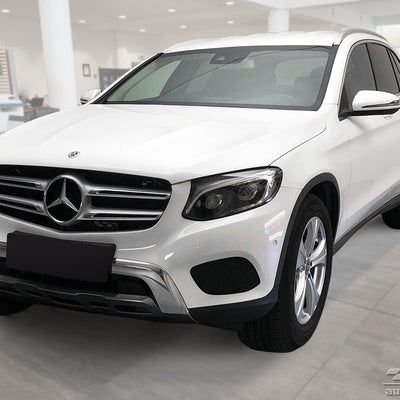 BLACK MATT EDITION  Kantenschutz für Mercedes GLC X253 Schwarz Matt