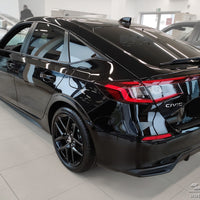 BLACK MATT Ladekantenschutz für HONDA CIVIC XI hatchback 2022-> Schwarz Matt