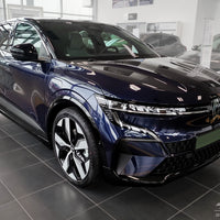 BLACK MATT Ladekantenschutz fürRENAULT MEGANE E-TECH ELECTRIC 2022-> Schwarz Matt
