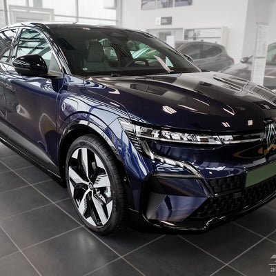 BLACK MATT Ladekantenschutz fürRENAULT MEGANE E-TECH ELECTRIC 2022-> Schwarz Matt