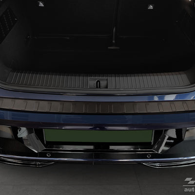 BLACK MATT Ladekantenschutz fürRENAULT MEGANE E-TECH ELECTRIC 2022-> Schwarz Matt