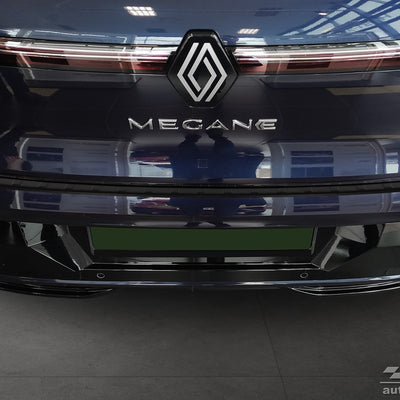 BLACK MATT Ladekantenschutz fürRENAULT MEGANE E-TECH ELECTRIC 2022-> Schwarz Matt