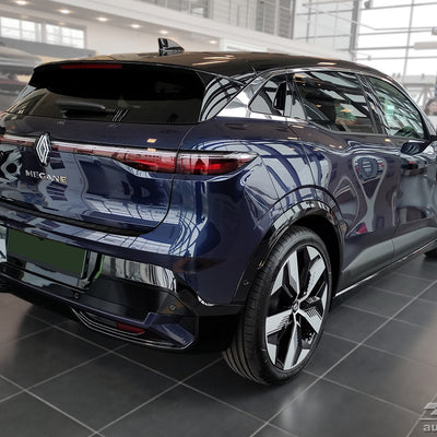BLACK MATT Ladekantenschutz fürRENAULT MEGANE E-TECH ELECTRIC 2022-> Schwarz Matt