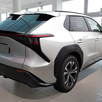 BLACK MATT Ladekantenschutz fürTOYOTA BZ4X (EAM) 2022-> Schwarz Matt