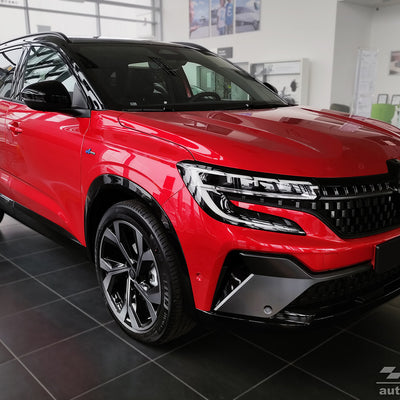 BLACK MATT Ladekantenschutz fürRENAULT AUSTRAL (RHN)  2022-> Schwarz Matt