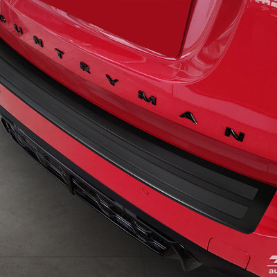 BLACK MATT Ladekantenschutz fürMINI COUNTRYMAN II F60 FL 2020- >2023 Schwarz Matt