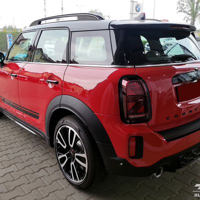 BLACK MATT Ladekantenschutz fürMINI COUNTRYMAN II F60 FL 2020- >2023 Schwarz Matt
