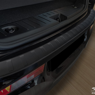 BLACK MATT Ladekantenschutz fürBMW i3  (i 01) hatchback 5d  2013-2017 Fl.2017-2022 Schwarz Matt
