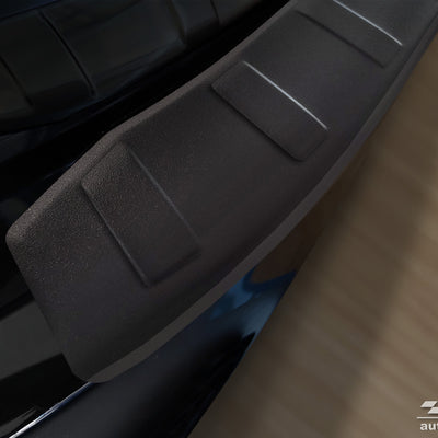 BLACK MATT Ladekantenschutz fürBMW i3  (i 01) hatchback 5d  2013-2017 Fl.2017-2022 Schwarz Matt