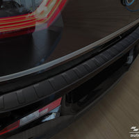 BLACK MATT Ladekantenschutz fürBMW i3  (i 01) hatchback 5d  2013-2017 Fl.2017-2022 Schwarz Matt