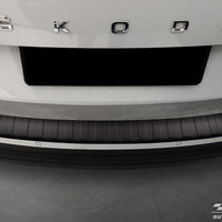 BLACK MATT Ladekantenschutz fürSKODA KAROQ FL2022->  / Sportline FL 2022-> Schwarz Matt
