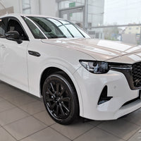 BLACK MATT Ladekantenschutz fürMAZDA CX-60 2022-> Schwarz Matt