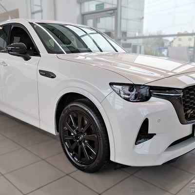 BLACK MATT Ladekantenschutz fürMAZDA CX-60 2022-> Schwarz Matt