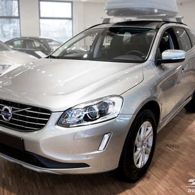 BLACK MATT Ladekantenschutz für VOLVO XC-60 2013-2017 Schwarz Matt