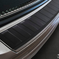 BLACK MATT Ladekantenschutz für VOLVO XC-60 2013-2017 Schwarz Matt