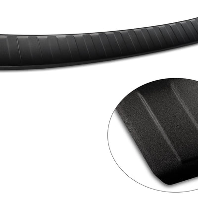 BLACK MATT Ladekantenschutz für VOLVO XC-60 2013-2017 Schwarz Matt