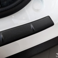 BLACK MATT Ladekantenschutz für MG 4 hatchback 5d 2022-> Schwarz Matt