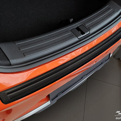 BLACK MATT Ladekantenschutz für MG ZS FL.2019->2024/ MG ZS EV FL.2021-2024 Schwarz Matt