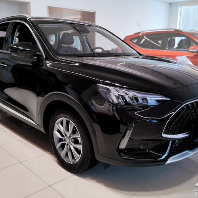BLACK MATT Ladekantenschutz für MG HS/ EHS FL.2020-2023, FL.2023->2024 Schwarz Matt