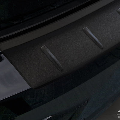 BLACK MATT Ladekantenschutz für POLESTAR  2 liftback 2020-2023 FL.2023-> Schwarz Matt