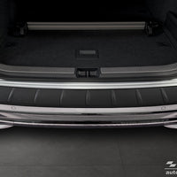 BLACK MATT Ladekantenschutz für VOLKSWAGEN PASSAT B9 VARIANT / R-line /Hybrid  2024-> Schwarz Matt