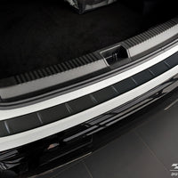 BLACK MATT Ladekantenschutz für RENAULT  ESPACE VI E-TECH FULL HYBRID 2023-> Schwarz Matt