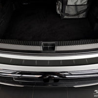 BLACK MATT Ladekantenschutz für RENAULT  ESPACE VI E-TECH FULL HYBRID 2023-> Schwarz Matt