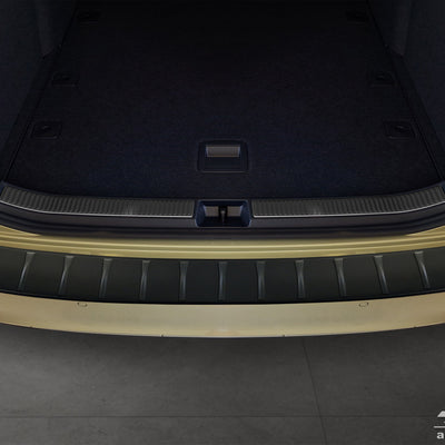 BLACK MATT Ladekantenschutz für SKODA SUPERB IV COMBI 2024-> Schwarz Matt