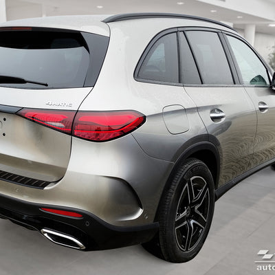 BLACK MATT Ladekantenschutz fürMERCEDES GLC II (X254) 2022-> Schwarz Matt