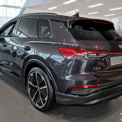 BLACK MATT Ladekantenschutz für AUDI Q4 E-TRON/ Q4 E-TRON SPORTBACK 2021-> Schwarz Matt