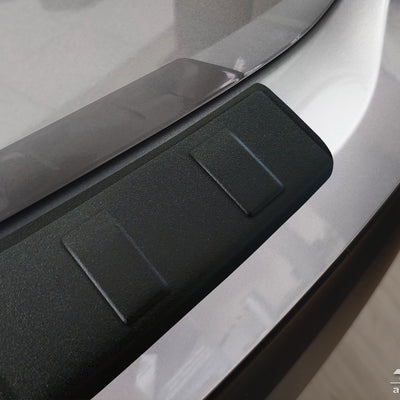 BLACK MATT Ladekantenschutz für SKODA  ENYAQ IV 2020->  / SKODA ENYAQ Coupe IV 2022-> Schwarz Matt
